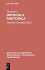 Buchcover Opuscula rhetorica