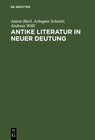 Buchcover Antike Literatur in neuer Deutung