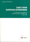 Buchcover Schutz gegen elektrische Gefährdungen