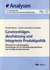 Buchcover Gesetzesfolgenabschätzung und Integrierte Produktpolitik