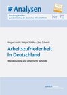 Buchcover Arbeitszufriedenheit in Deutschland