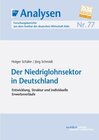 Buchcover Der Niedriglohnsektor in Deutschland