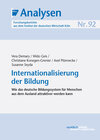 Buchcover Internationalisierung der Bildung