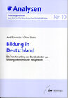 Buchcover Bildung in Deutschland