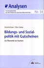 Buchcover Bildungs- und Sozialpolitik mit Gutscheinen