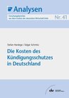 Buchcover Die Kosten des Kündigungsschutzes in Deutschland
