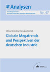 Buchcover Globale Megatrends und Perspektiven der deutschen Industrie