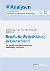 Buchcover Berufliche Weiterbildung in Deutschland