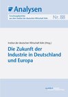 Buchcover Die Zukunft der Industrie in Deutschland und Europa