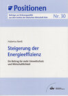 Buchcover Steigerung der Energieeffizienz