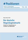 Buchcover Der deutsche Wagniskapitalmarkt