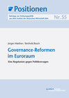 Buchcover Governance-Reformen im Euroraum