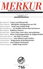 Buchcover MERKUR Deutsche Zeitschrift für europäisches Denken