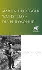 Buchcover Was ist das - die Philosophie?