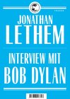 Buchcover Interview mit Bob Dylan