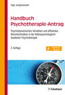 Buchcover Handbuch Psychotherapie-Antrag