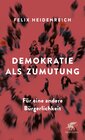 Buchcover Demokratie als Zumutung