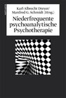Buchcover Niederfrequente psychoanalytische Psychotherapie