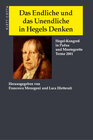 Buchcover Das Endliche und das Unendliche in Hegels Denken