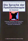 Buchcover Die Sprache der Familientherapie
