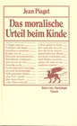 Buchcover Das moralische Urteil beim Kinde