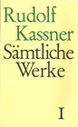 Buchcover Sämtliche Werke