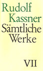 Buchcover Sämtliche Werke