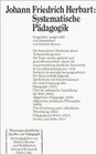 Buchcover Systematische Pädagogik