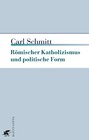 Buchcover Römischer Katholizismus und politische Form