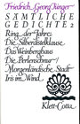Buchcover Werke. Werkausgabe in zwölf Bänden / Sämtliche Gedichte 2 (Werke. Werkausgabe in zwölf Bänden, Bd. ?)