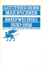 Buchcover Briefwechsel 1930-1956 (Cotta's Bibliothek der Moderne, Bd. 47)