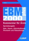 Buchcover EBM 2008 - Spezialausgabe Hals-, Nasen-, Ohrenheilkunde