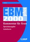 Buchcover EBM 2008 - Spezialausgabe Anästhesie