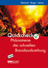 Buchcover Quickcheck Phänomene der schnellen Brandausbreitung