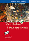 Buchcover Quickcheck Verschiedene Rettungstechniken