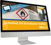 Buchcover Sicherheit bei brennbaren Stoffen online