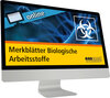 Buchcover Merkblätter Biologische Arbeitsstoffe online