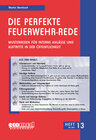 Buchcover Die perfekte Feuerwehr-Rede Heft 13