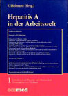 Buchcover Hepatitis A in der Arbeitswelt