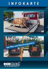 Buchcover Infokarte Ladungssicherung bei Pkw und Kleintransportern