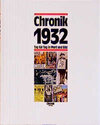 Buchcover Chronik 1932
