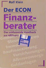 Buchcover Der Econ Finanzberater