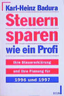 Buchcover Steuern sparen wie ein Profi