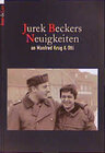 Buchcover Jurek Beckers Neuigkeiten an Manfred Krug und Otti