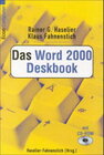Buchcover Das Word 2000 Deskbook