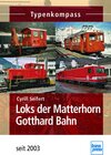 Buchcover Loks der Matterhorn Gotthard Bahn