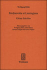 Buchcover Mediaevalia et Lessingiana