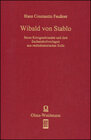 Buchcover Wibald von Stablo