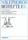 Buchcover Mortis dolorisque contemptio