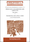 Buchcover Prisciani Caesariensis Ars, Liber XVIII, Pars altera, 1